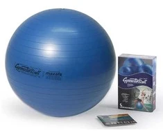Pezzi Italija Gimnastikos Kamuolys Original Pezzi Gymnastik Ball Maxafe 75 cm, Mėlyna