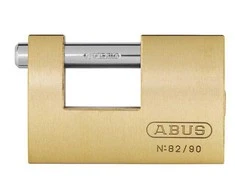 Piekaramā slēdzene Abus 82/90 32442, zelta krās., 61 mm