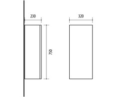 RIVA SPINTELĖ PAKAB ŪKIN MS-32BT-PM CONCRETE
