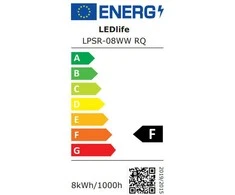 Įleidžiamas šviestuvas LEDlife, 3000°K, LED, bronzos spalvos.