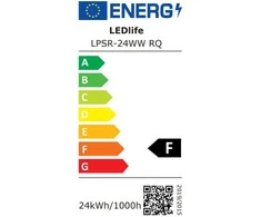 Įleidžiamas šviestuvas LEDlife, 3000°K, LED, bronzos spalvos.