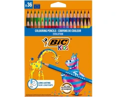PIEŠTUKAI SPALVOTI BIC EVOLUT 36SPALVOS