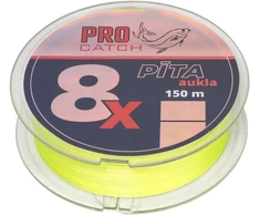 Pintas valas Pro Catch X8 0,13mm 150m geltonas