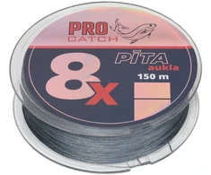 Pintas valas Pro Catch X8 0,15 mm 150 m pilkas