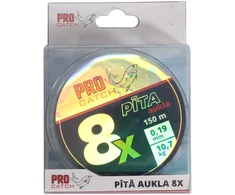 Meškeriojimo valas Pro Catch X8 0.19mm 150m pilka