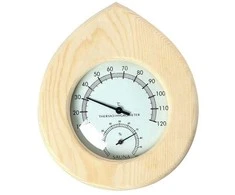 Sauna THERMOMETER WITH HYGROMETER
