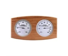 Sauna THERMOMETER WITH HYGROMETER