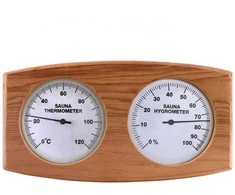 Sauna THERMOMETER WITH HYGROMETER