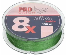 Meškerės vala Pro Catch X8 0.07mm 150m Žalia