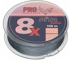 Neriamas valas Pro Catch X8 0.15mm 150m Pilkas