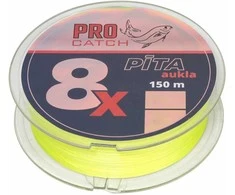 Pinta valas Pro Catch X8 0.19mm 150m geltona