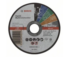 Pjovimo diskas Bosch, 125 mm x 1 mm x 22.23 mm