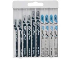 Pjūklo ašmenų rinkinys Bosch 2607010630, 0,1 cm, 10 vnt.