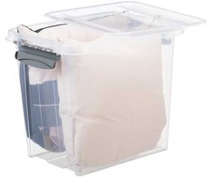 Daiktadėžė PLAST TEAM PRO BOX, su dangčiu, 51 x 39 x 43,5 cm, 53 L