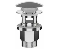 Plastbrno Praustuvės nutekėjimo sifonas Klik-klak 1 1/4" Inox