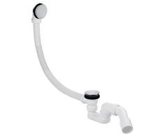 Plastbrno Sifonas voniai EVK0141 „Klik Klak Inox“, 45°, 40/50 mm, ilgis 55 cm