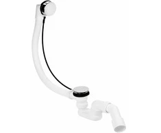 Plastbrno Vonios sifonas EVS0141 automatinis, 45°, 40 50mm, L=61cm