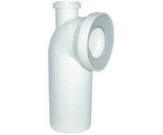 Plastbrno WC jungtis su atšaka 110/50mm 90°