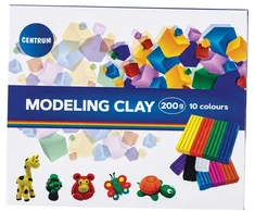 Plastilinas CENTRUM. 10 spalvų