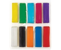 Plastilinas CENTRUM. 10 spalvų