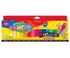 Plastilinas COLORINO 42659PTR, 18 spalvų