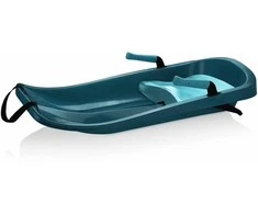 Plastikinės rogės Outliner Tron, mėlynos spalvos, 85 cm x 41,5 cm