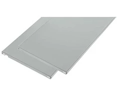Lentyna Dolle Steelboard, 80 cm x 30 cm, pilka sp., 2 vnt.