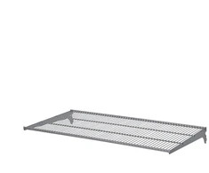 Lentyna su laikikliais Dolle Gridboard Set, 80 cm x 40.6 cm, pilka sp., 3 vnt.