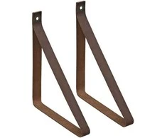 Lentynos laikiklis Dolle Loop, 240x250 mm, ruda, 2 vnt.
