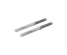 Plauktu turētājs Dolle StrongFix, 17.2x1.2 cm, pelēka krās., 2 gab.