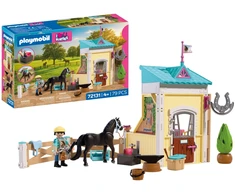 PLAYMOBIL - Small Stable with Farrier (72131)