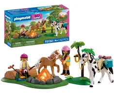PLAYMOBIL - Horseback Riding Trip with Campfire (72132)
