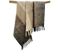 Pledi Domoletti 1412, brūna krās./bēša krās., 125 cm x 150 cm