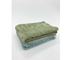 Domoletti PLAID BLANKET COLAR 140X200 Žalias NO.90