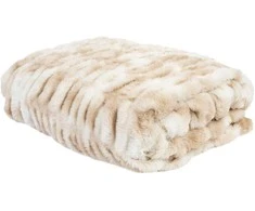 Domoletti BLANKET FAUXFUR 700 GSM TAUPE 150X200