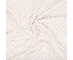 Domoletti BLANKET MINK GRID 150X200 CM BEIGE