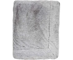 Domoletti PLAID BLANK TRUMPA PLAUKŲ SUKNELĖ COL28 PILKA 130X180