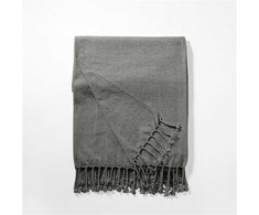 Pledas Domoletti T231010 Chenille. pilkas. 127 cm x 152 cm