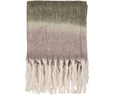 Pledi Domoletti TH22097, dzeltena krās./zaļa krās./pelēka krās., 125 cm x 150 cm