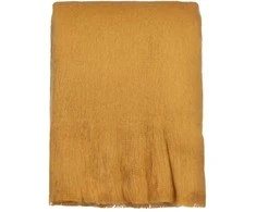 Pledi Domoletti YF221001, dzeltena krās., 130 cm x 170 cm