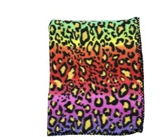 Monroe PLAID BLANKET POLAR 130X160 LEO COLORS