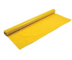 Geltona polietileno plėvelė 0,15 mm, 3 x 25 m, 75 m²