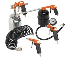Black &amp; Decker Pneimatisko instrumentu komplekts Juodas &amp; Decker 9045853BND, 4 Bar, Pneumatinis
