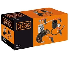 Black &amp; Decker Pneumatinių įrankių komplektas Juodas &amp; Decker 9045853BND, 4 Bar, Pneumatinis