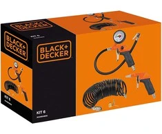 Black &amp; Decker Pneumatinių įrankių komplektas Juodas &amp; Decker, 8 Bar, 1