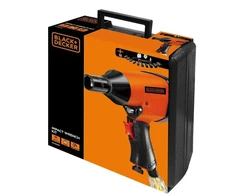 Grąžtas Black &amp; Decker Pneumatinis smūginis veržliasukis Juodas &amp; Decker 160158XBND