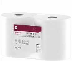 Popierinių šluosčių ritinys Satino HiLine 2x525m CR1, Satino by WEPA