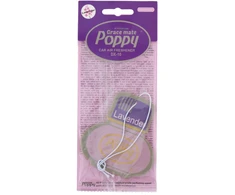 poppy Aguonų kvapo kortelė, Levanda
