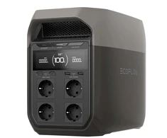 Nešiojamas įkroviklis EcoFlow 1800 - 3600W. juoda