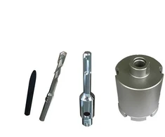 Grąžtas Deimantinė gręžimo karūna Forte Tools D68 L80 MM DCD, 6.8 cm